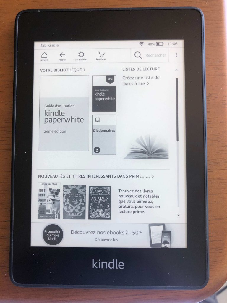 QIDAI Retourneur de page à distance pour appareil Kindle, support Kindle  pour lire au lit avec