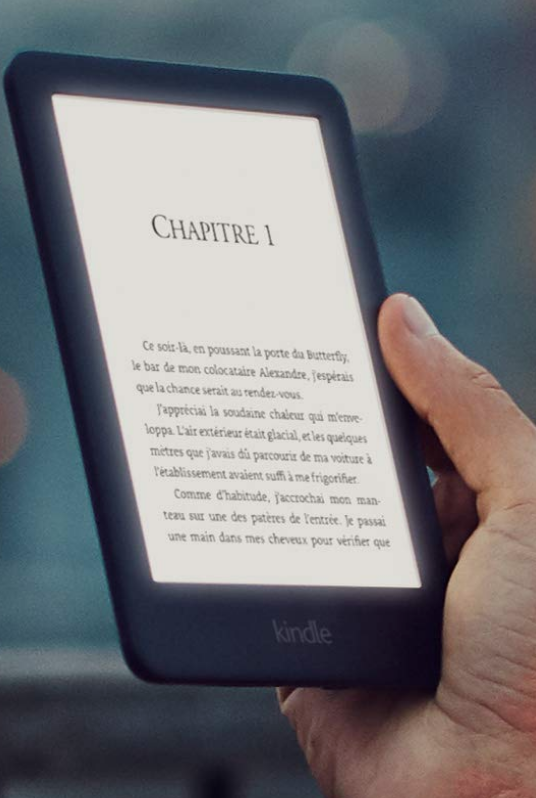Test  Kindle (7e génération), liseuse basique la moins chère du  marché - Les Numériques